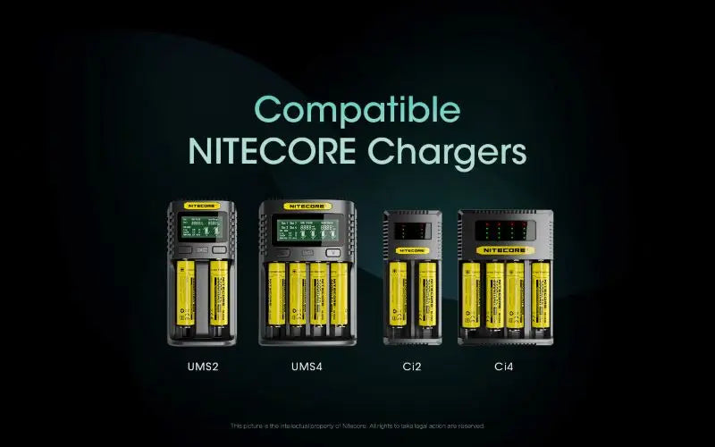 Batterie Nitecore NL1836HP 18650 – 3600mAh 3.6V protégée Li-ion NYCTALOPE