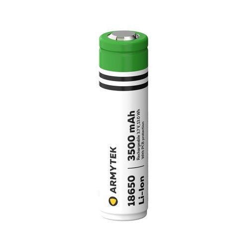 Batterie Armytek 18650 – 3500 mAh – Protégée NYCTALOPE
