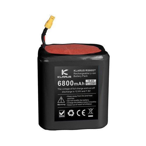 Batterie Klarus RS80GT-BP – 6800 mAh 10.8V – Pour lampe RS80GT NYCTALOPE