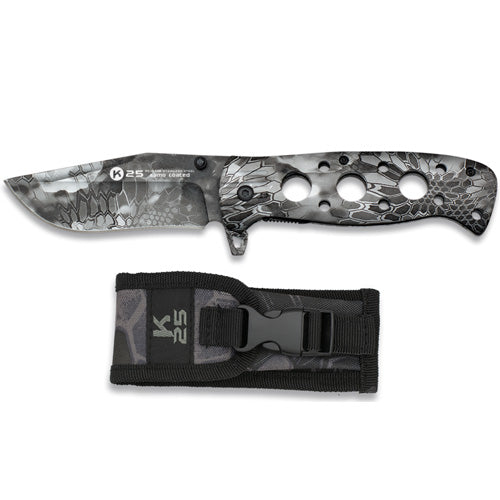 Couteau pliant tactique de poche K25 18326 NYCTALOPE