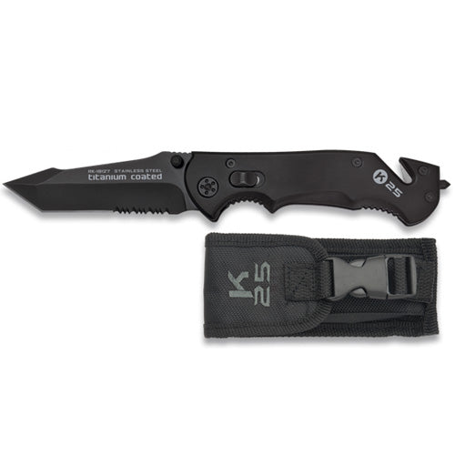 Couteau pliant tactique K25 19127 NYCTALOPE