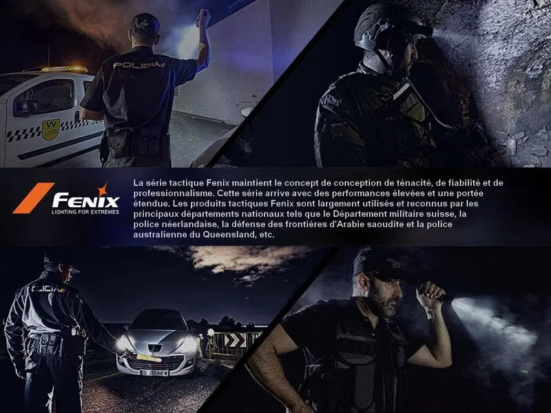 Lampe tactique pour arme – Fenix GL06 – 600 Lumens NYCTALOPE