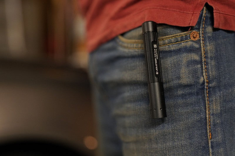 Lampe de poche Ledlenser P2R CORE – 120 Lumens - Rechargeable NYCTALOPE