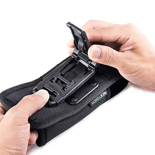 Nextorch V26 X-CARRY Étui Holster Système NQD Quick-Draw - Rotation 360° - Compatible Ceinture 38-50mm NYCTALOPE