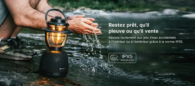 Olight Olantern Music - Lampe de camping avec enceinte stéréo NYCTALOPE