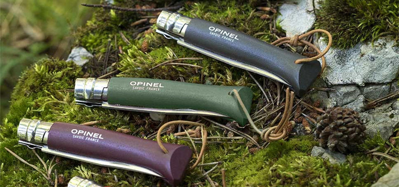 Couteau de poche Opinel Tradition Baroudeur N°08 – Kaki NYCTALOPE