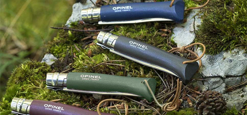 Couteau de poche Opinel Tradition Baroudeur N°08 – Noir brun Opinel