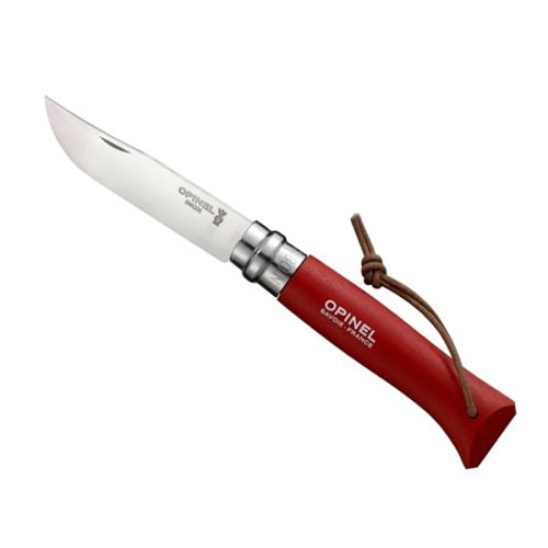 Couteau de poche Opinel Tradition Baroudeur N°08 – Rouge Opinel