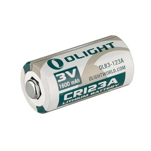 Pile Olight CR123A Lithium 3V – 1600mAh NYCTALOPE