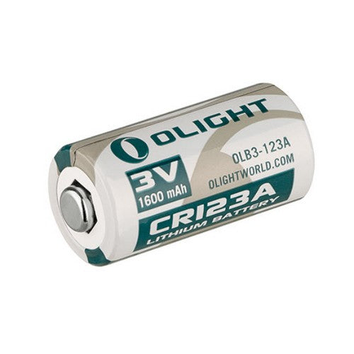 Pile Olight CR123A Lithium 3V – 1600mAh NYCTALOPE
