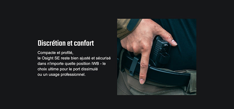 Olight Osight SE - Optique fermée à point rouge avec empreinte RMSc et batterie remplaçable