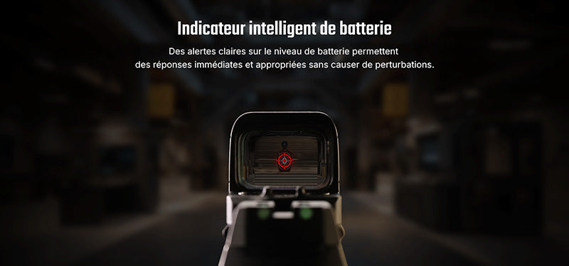 Olight Osight SE - Optique fermée à point rouge avec empreinte RMSc et batterie remplaçable