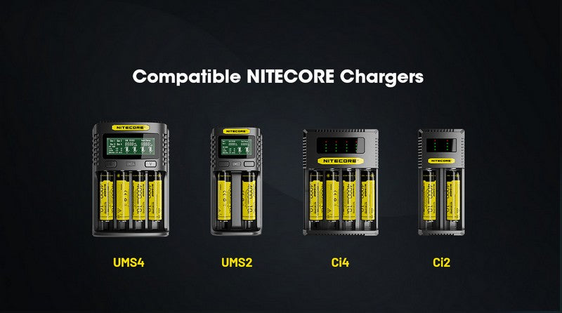 Batterie Nitecore NL1840HP 18650 - 4000mAh 3.6V protégée Li-ion NYCTALOPE