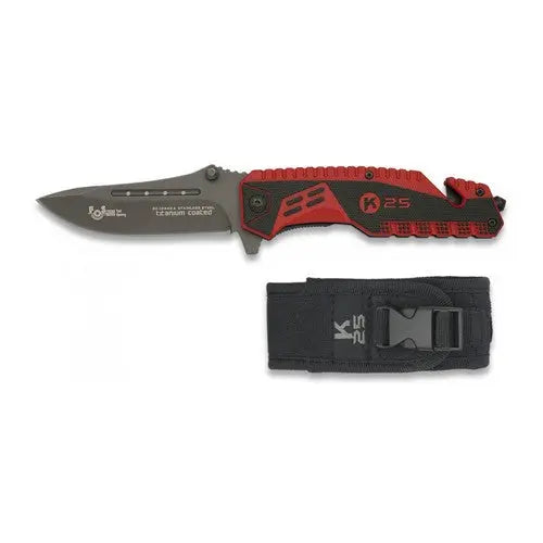 Couteau de poche Sapeurs-Pompiers K25 19442 NYCTALOPE