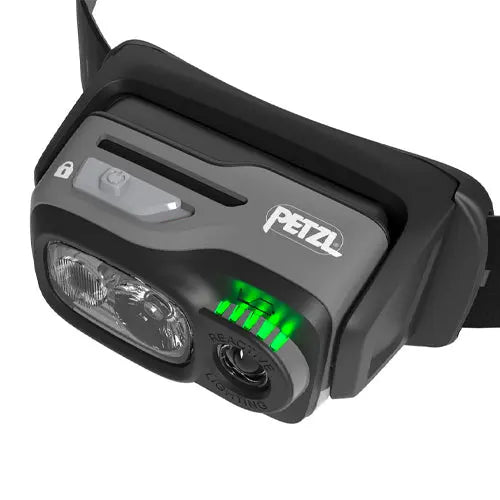 Lampe Frontale Petzl SWIFT RL PRO 900Lumens rechargeable NYCTALOPE