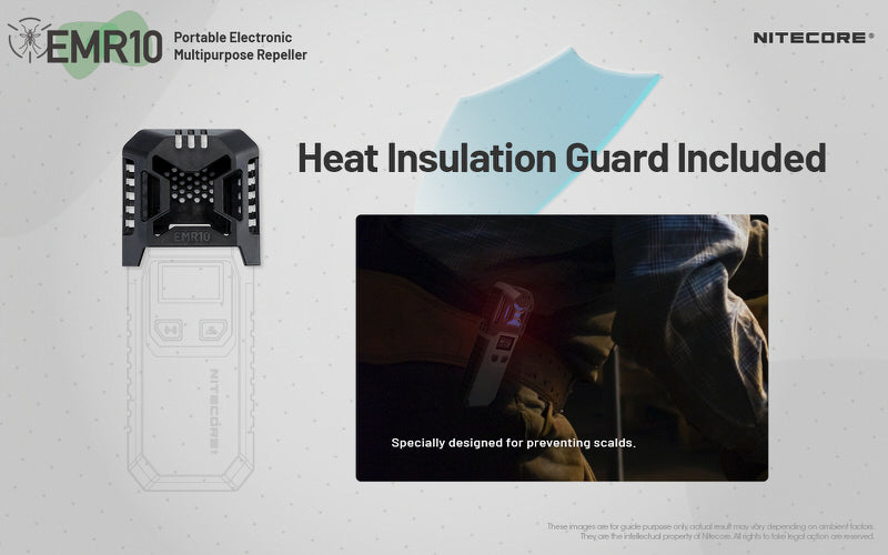 Répulsif Anti-moustique électronique Nitecore EMR10 - Multifonctions - Rechargeable Nitecore