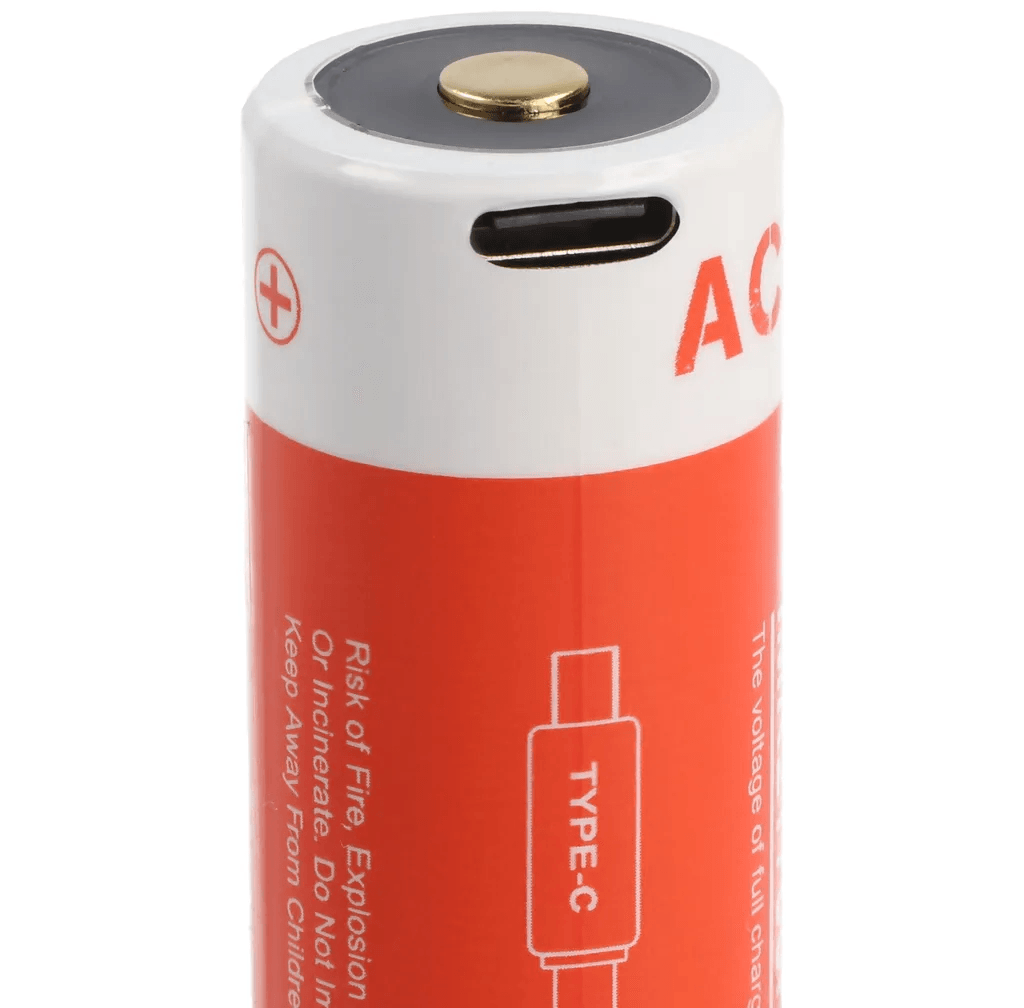 Batterie Acebeam 21700 5100mAh 3.7V protégée LIR - Rechargeable Type-c Acebeam