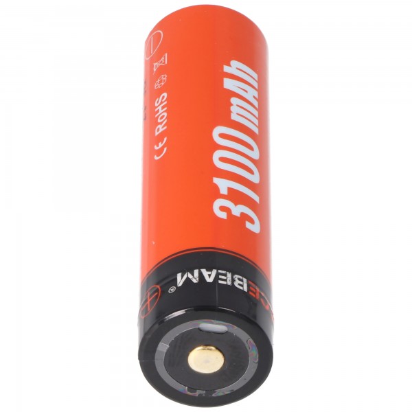 Batterie Acebeam 18650 3100mAh 3.6V protégée IMR rechargeable Type-C Acebeam
