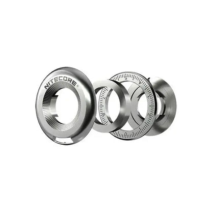 Anneau de Mesure Nitecore HALO 10 - Conception Titane - Précision 10cm - Mesure Surfaces Irrégulières - Ultra Compact - NYCTALOPE