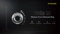 Anneau de Mesure Nitecore HALO 10 - Conception Titane - Précision 10cm - Mesure Surfaces Irrégulières - Ultra Compact - NYCTALOPE