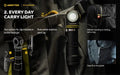 Armytek Elf C2 Max WR USB-C - Lampe frontale 4-en-1 lumière blanche et rouge