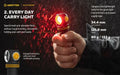 Armytek Elf C2 Max WR USB-C - Lampe frontale 4-en-1 lumière blanche et rouge