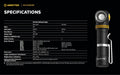 Armytek Elf C2 Max WR USB-C - Lampe frontale 4-en-1 lumière blanche et rouge