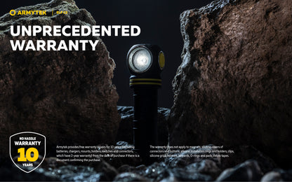 Lampe frontale Armytek Elf C2 USB-C - 1023 Lumens - Warm - NYCTALOPE