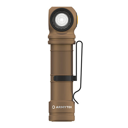 Lampe Frontale Armytek Wizard C2 PRO MAX SAND Magnet USB 4000 Lumens - rechargeable en USB  NYCTALOPE  