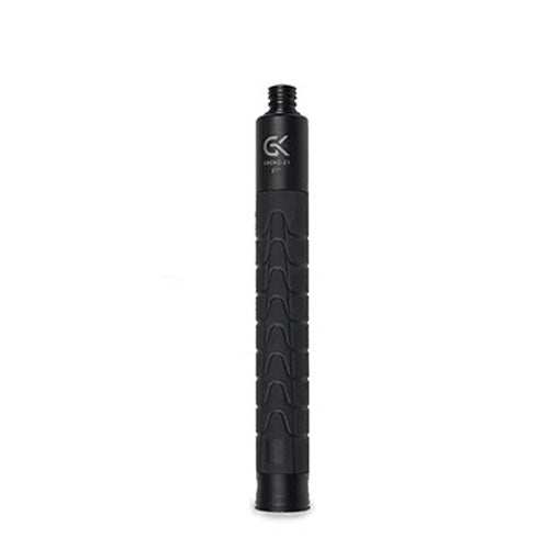 Bâton Télescopique GK Pro 580AC-21 Acier - Déploiement rapide - Bouton-poussoir - Poignée grippée - Anneau anti-arrachement
