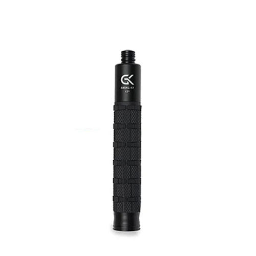 Bâton télescopique GK Pro 580AL Acier/Aluminium - Déploiement rapide - Bouton-poussoir - Poignée grippée - Disponible en 17" et 21"