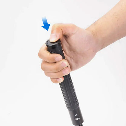 Bâton matraque télescopique Nextorch NEX Quicker 21’’ Steel - Renforcé - NYCTALOPE