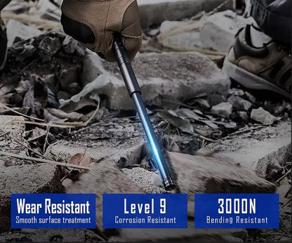 Bâton matraque télescopique Nextorch NEX Walker 14’’  NYCTALOPE  