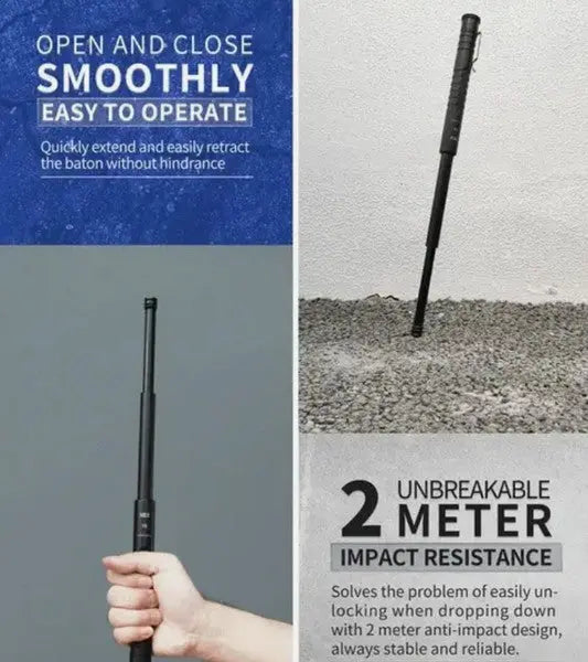 Bâton matraque télescopique Nextorch NEX Walker 16’’  NYCTALOPE  