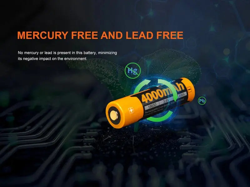 Batterie 18650 4000mAh fenix ARB-L18-4000  NYCTALOPE  