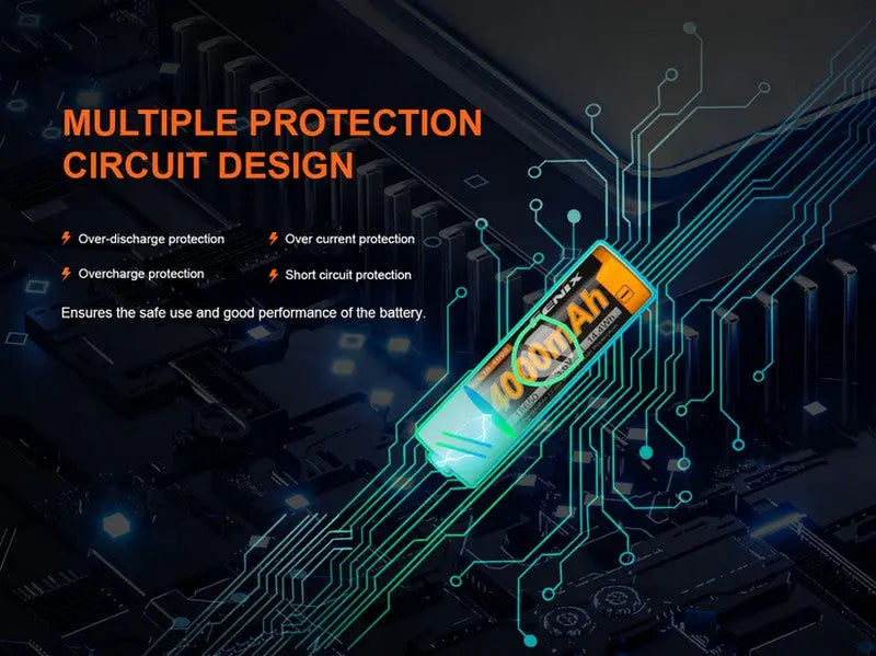 Batterie 18650 4000mAh fenix ARB-L18-4000  NYCTALOPE  