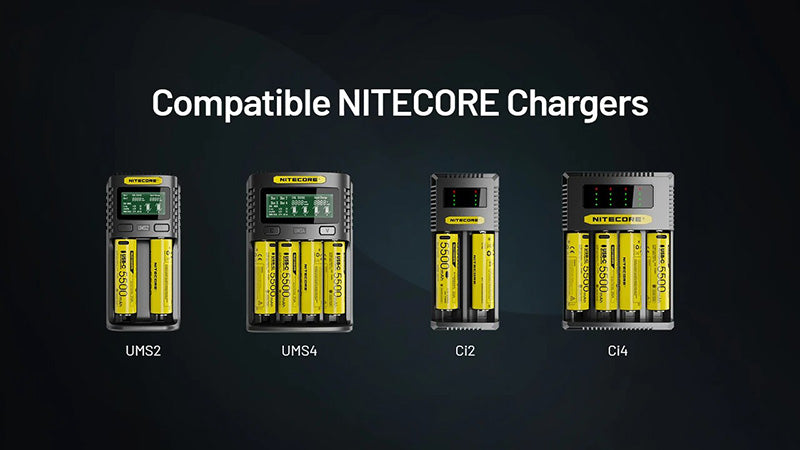 Batterie Nitecore NL2155HPR 5500mAh 3.6V li-ion protégée Haute Performance - port USB-C  NYCTALOPE  