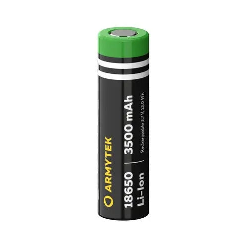 Batterie Armytek 18650 – 3500 mAh – Non protégée  NYCTALOPE  