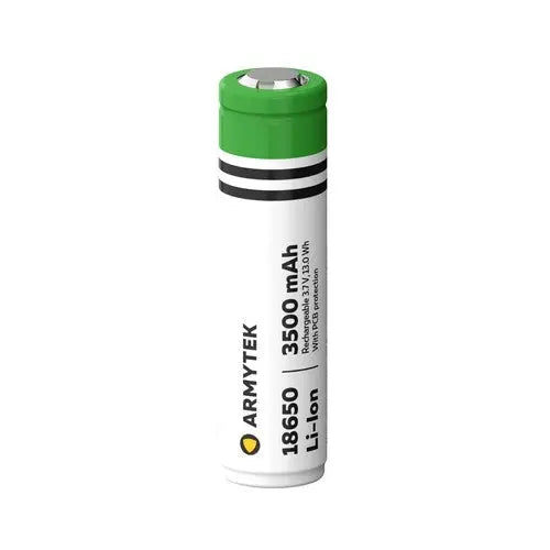 Batterie Armytek 18650 – 3500 mAh – Protégée  NYCTALOPE  
