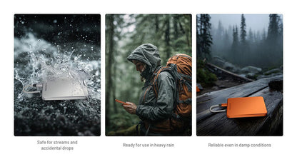 Powerbank Nitecore Pocket 5 5000mAh - 22,5W - Câble USB-C Intégré - Fixation Magnétique - IPX7