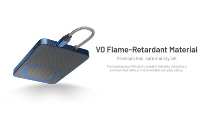 Powerbank Nitecore Pocket 5 5000mAh - 22,5W - Câble USB-C Intégré - Fixation Magnétique - IPX7