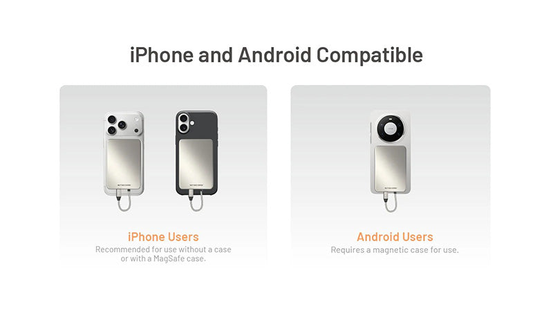 Powerbank Nitecore Pocket 5 5000mAh - 22,5W - Câble USB-C Intégré - Fixation Magnétique - IPX7