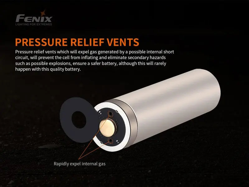 Batterie Fenix ARB-L21 5000 mAh 3.6V 21700 protégée Li-ion - V2.0  NYCTALOPE  