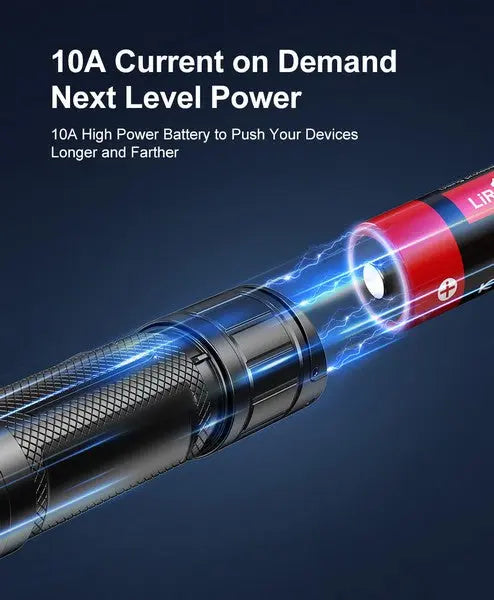 Batterie Klarus 18GT-40 18650 4000mAh protégée - autonomie prolongée  NYCTALOPE  