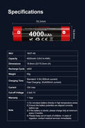 Batterie Klarus 18GT-40 18650 4000mAh protégée - autonomie prolongée  NYCTALOPE  