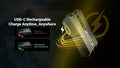 Batterie Li-ion Nitecore HLB2500 2500mAh - Basses Températures -40°C - USB-C - Pour HA27UHE/HA29UHE