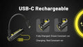 Batterie Li-ion Nitecore NL1840R 4000mAh 18650 Rechargeable - USB-C Intégré - Haute Densité Énergétique