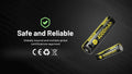 Batterie Li-ion Nitecore NL1840R 4000mAh 18650 Rechargeable - USB-C Intégré - Haute Densité Énergétique