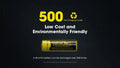 Batterie Nitecore NL1410 14500 - 1000mAh 3.7V protégée Li-ion  NYCTALOPE  