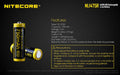 Batterie Nitecore NL1475R rechargeable - 750mAh - 3.6V protégée Li-ion  NYCTALOPE  